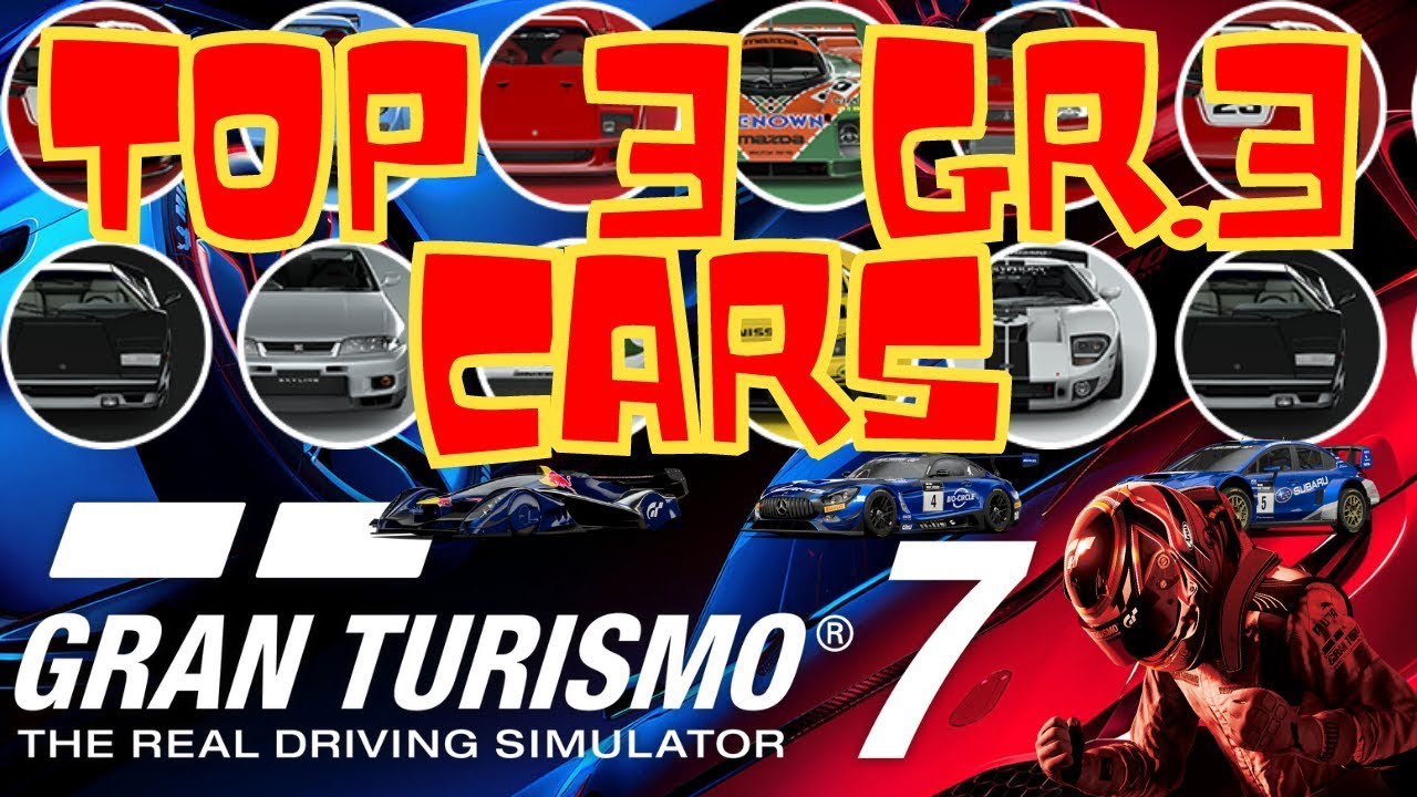 Top 10 Carros Gr.3 Mais Rápidos - Gran Turismo 7 🚘 