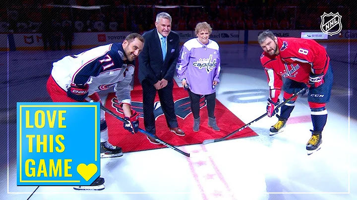 Capitals honor Linda Laughlin for Hockey Fights Ca...