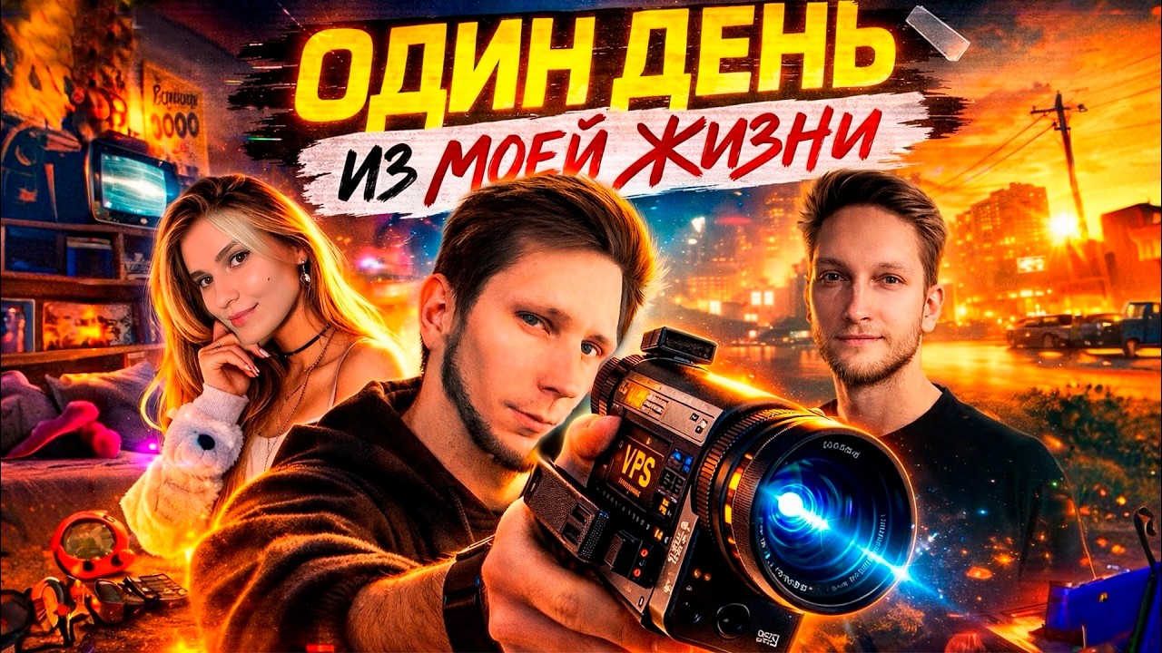 Ретро день на VHS | Записал жизнь на старую камеру / VHS / 90s / Retro vlog