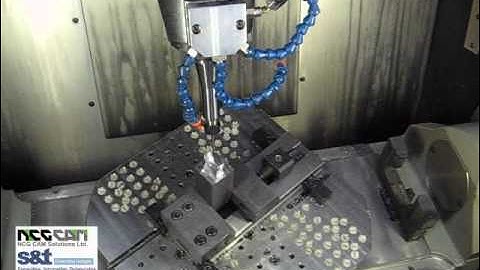 NCG CAM v10 - 5-axis Machine Tool Simulation