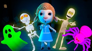 Nursery Rhymes & Kids Songs👻👾☠️Scary Basement and Monsters👻Children's Fantasy Knows No Boundaries