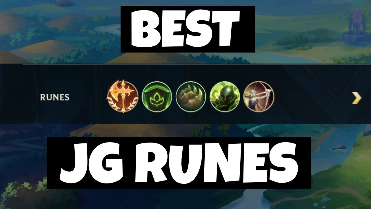 Wild Rift Jungle Best Runes - YouTube