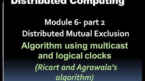 Distributed Mutual exclusion  part2