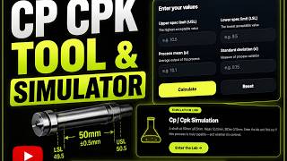 Cp cpk calculator