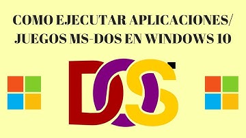 Cómo Ejecutar Aplicaciones y Juegos MS-DOS en Windows 10: Guía Paso a Paso