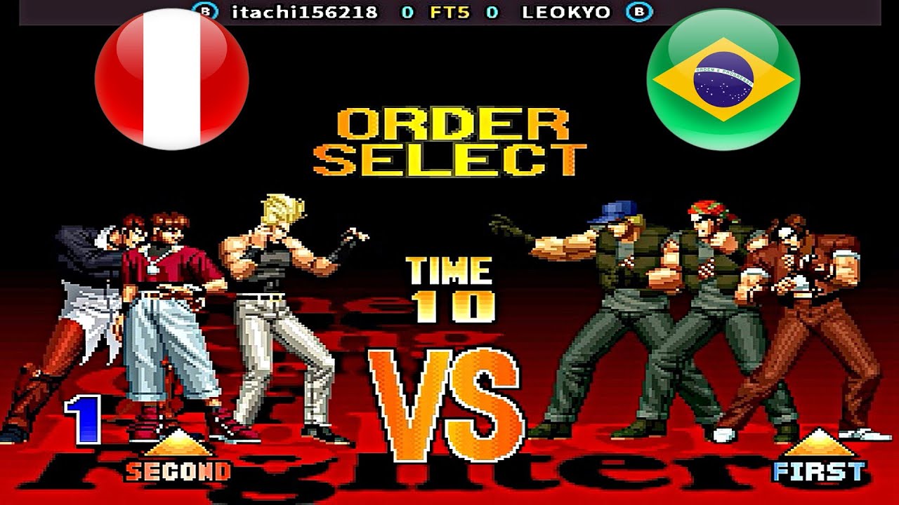KOF 97 - itachi156218 vs LEOKYO FT5 - YouTube