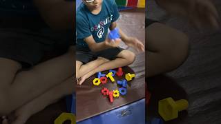 Focus &amp; brain activity #childdevelopment #agra #occupationaltherapy #development