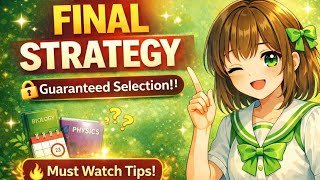 NEET 2026 Final Days Strategy 🔥 | Last Revision Plan | Neet Bridge Telugu