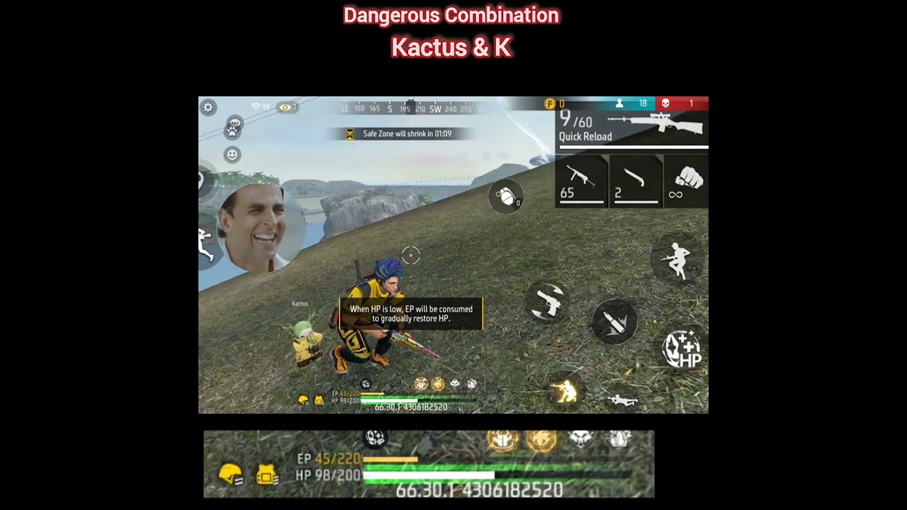 BEST UPDATE IN ADVANCE SERVER 🤫🤫 UNLIMITED EP PET KACTUS 😂😂 KACTUS AND K DANGEROUS COMBINATION