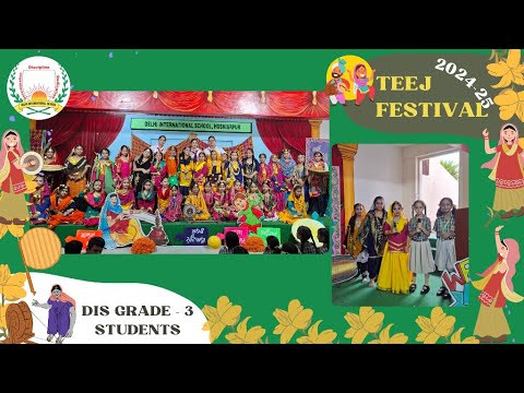 Teej Celebration by Grade -3 and Kindergarten Students (2024 - 25 ...