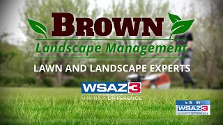 Brown Landscape Management Lawn & Landscape Experts "Ticks"