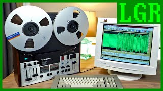Loading PC Games from Reel to Reel Tape