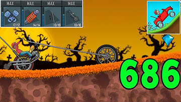 Hill Climb Racing - CHOPPER in HAUNTED - Gameplay Walkthrough Part 686 (Android,iOS)