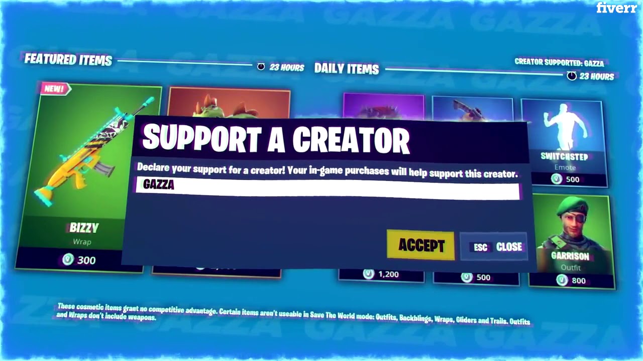 Make a fortnite creator code intro - Best Intros & Outros service - YouTube