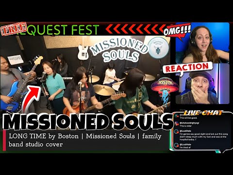 AMAZING!!! LONG TIME by Boston | Missioned Souls [REACTION] FREEQUEST FEST
