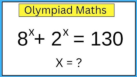 Mexico | A Nice Maths Olympiad Exponential Equations Problem Simplification | 
