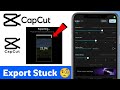 Capcut export stuck problem solve | Capcut me video export atak kyo jaata hai | Capcut export stuck