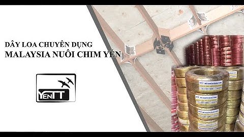 Dây Loa Chuyên Dụng Dùng Trong Nhà Yến - Yến Trường Tùng - Thiết bị nuôi yến