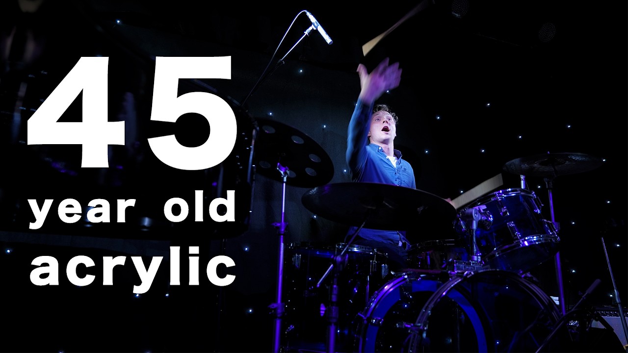 В тот же вечер я купил редкую винтажную ударную установку для трехчасового выступления.