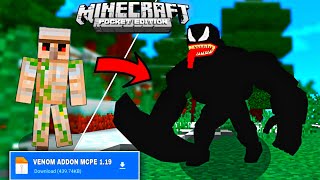 BEST VENOM ADDON FOR MINECRAFT PE (1.19+) | Venom mod for minecraft pe 1.19+ | Mcpe (1.19+) Addon screenshot 3