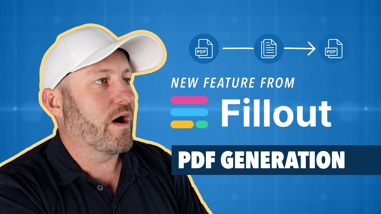 Разблокируйте автоматизацию PDF-файлов: преобразуйте PDF-файлы в онлайн-формы с помощью Fillout! 👍