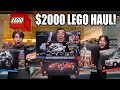 $2000 LEGO HAUL!!! Most Expensive LEGO Store Shopping Trip Ever!