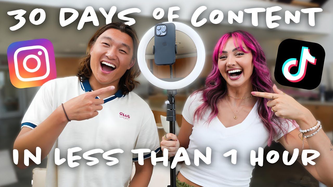 How to Create 30 Instagram Reels in Less Than 1 Hour