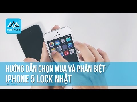 iPhone 5 phiên bản lock