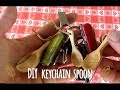 How to carve mini Keychain Wooden Spoon