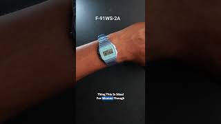 All the BLUE Casio F-91