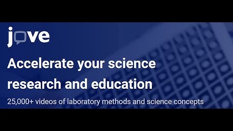 Accelerating Learning with JoVE: Overview for Queen