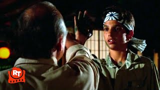 The Karate Kid (1984) - The Lessons Come Together Scene | Movieclips