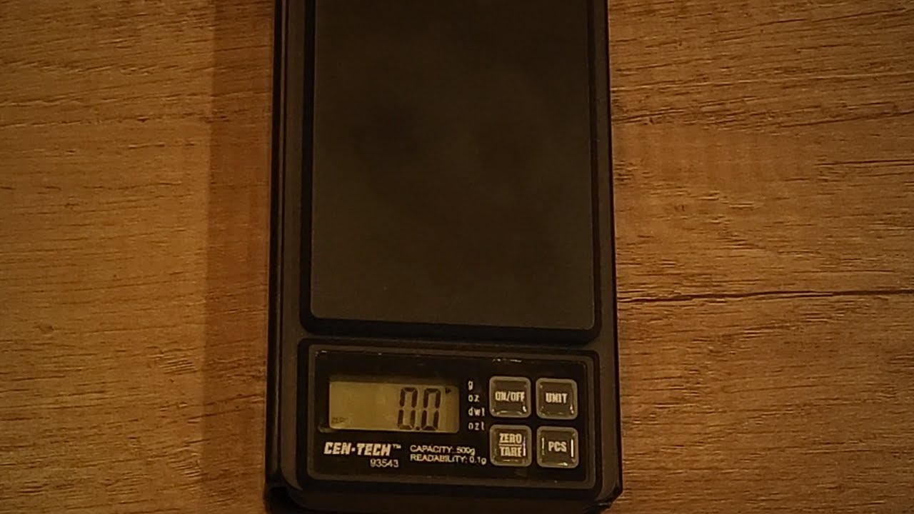 CEN TECH POCKET DIGITAL SCALE Product Video YouTube