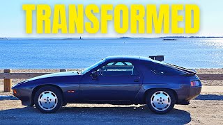 I put a BRAND NEW (really) transmission in my Porsche 928!