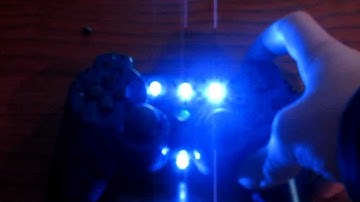 Custom PS3 Controller with Rumble Sensitive LEDs
