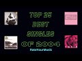 Top 25 best singles of 2004 from rateyourmusic