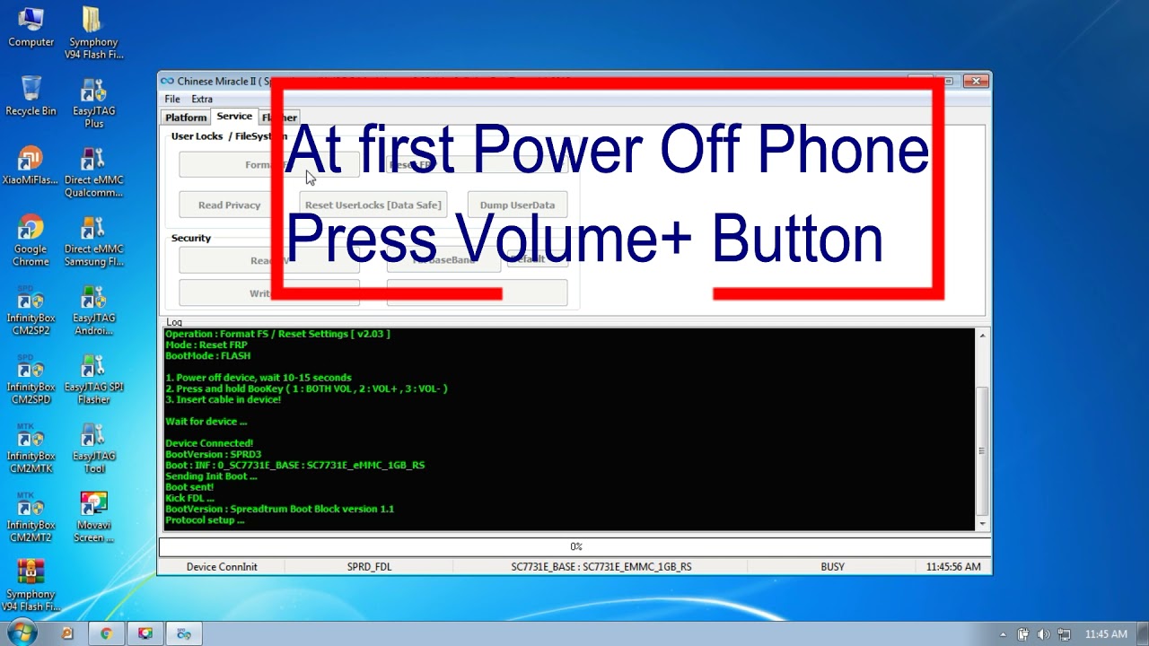 Symphony i15 FRP Remove By CM2