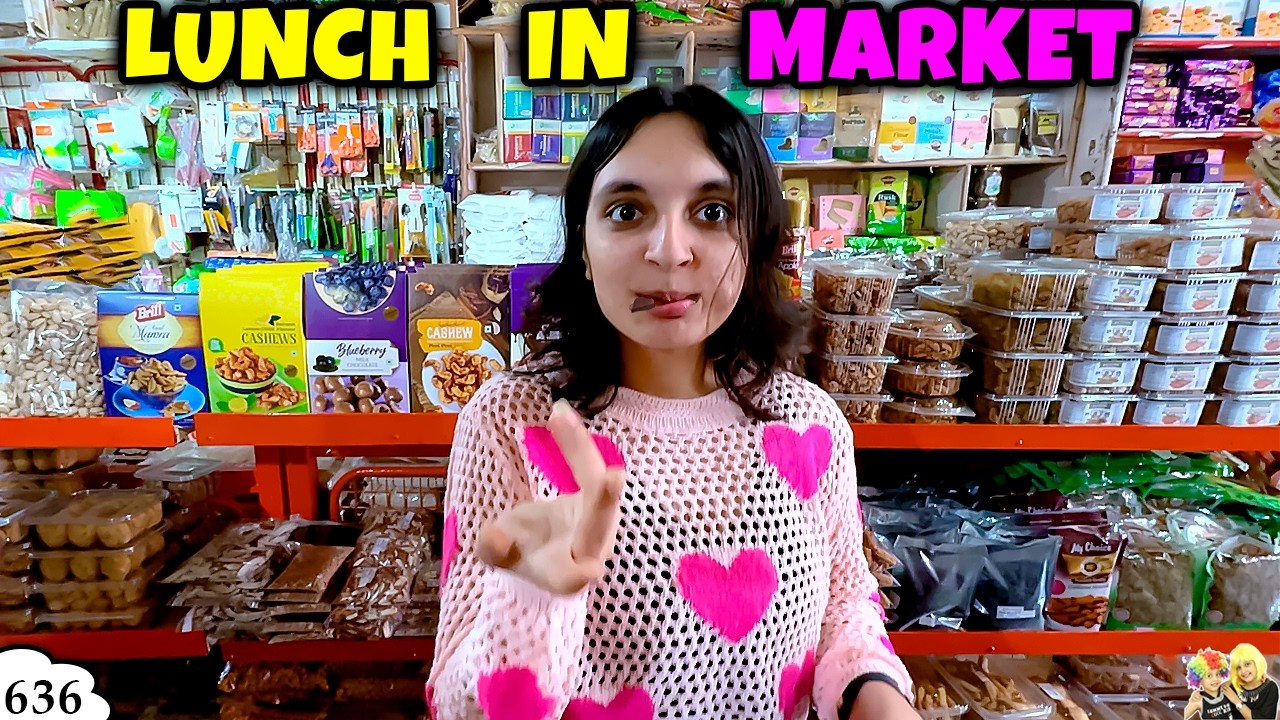 LUNCH IN MARKET | Aayu and Pihu Show