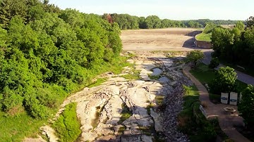 Devonian Fossil Gorge | Iowa by Air