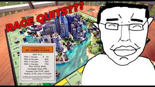 EXPLOITING my friend's mistakes on Monopoly until he RAGE QUITS (I got drunk)