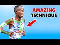 PERFECT RUNNING FORM   Worlds Fastest Marathon Runner Kelvin Kiptum