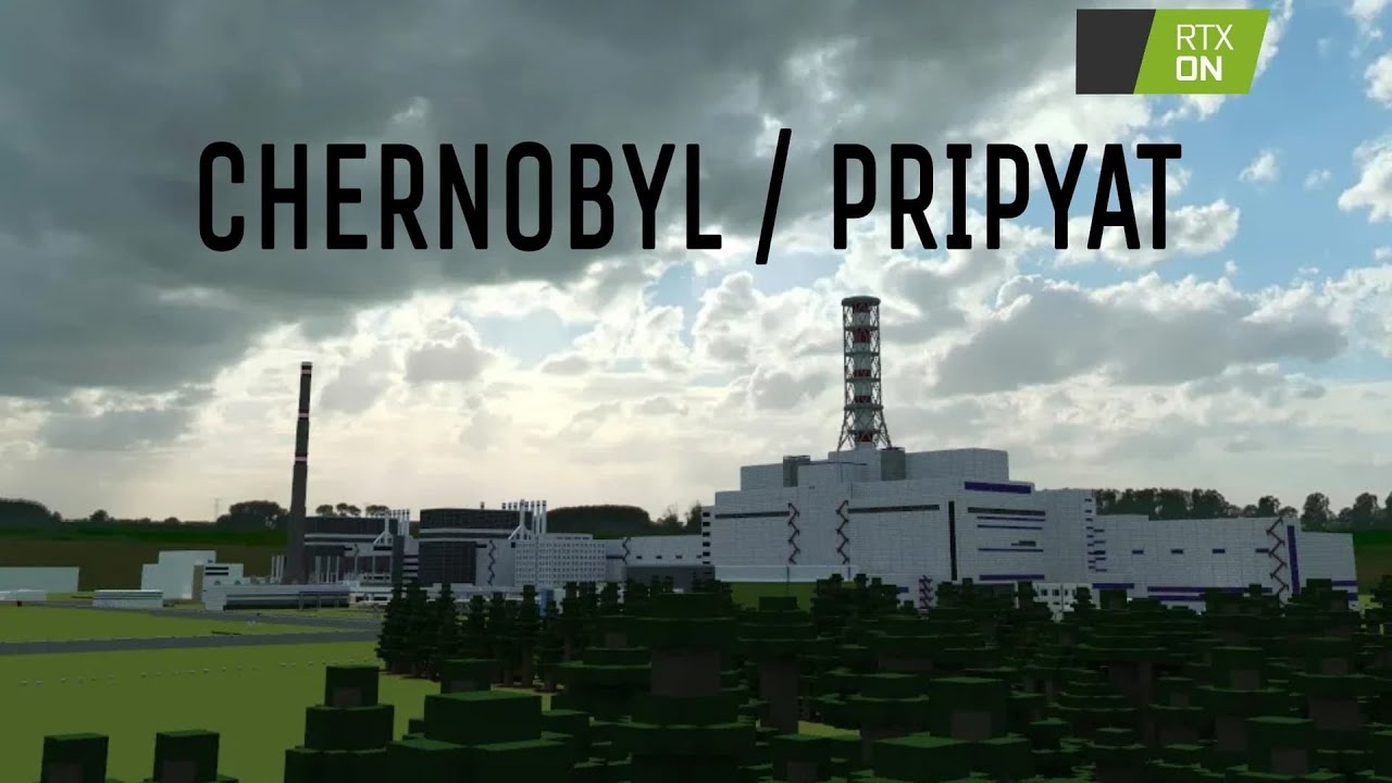 Minecraft Chernobyl RTX ON/OFF comparison.