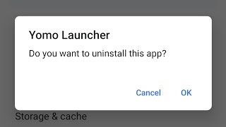 Yomo launcher app delete kaise kare | How to uninstall yomo launcher | Yomo launcher screenshot 5