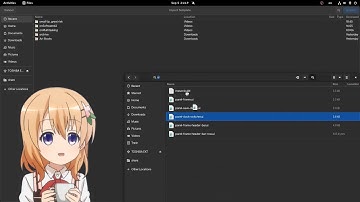 We can drag and drop and open files on GTK File Picker | GNOME Tip