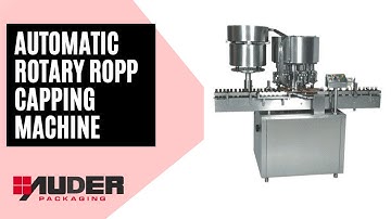 Automatic Rotary ROPP Capping Machine || Auder Packaging