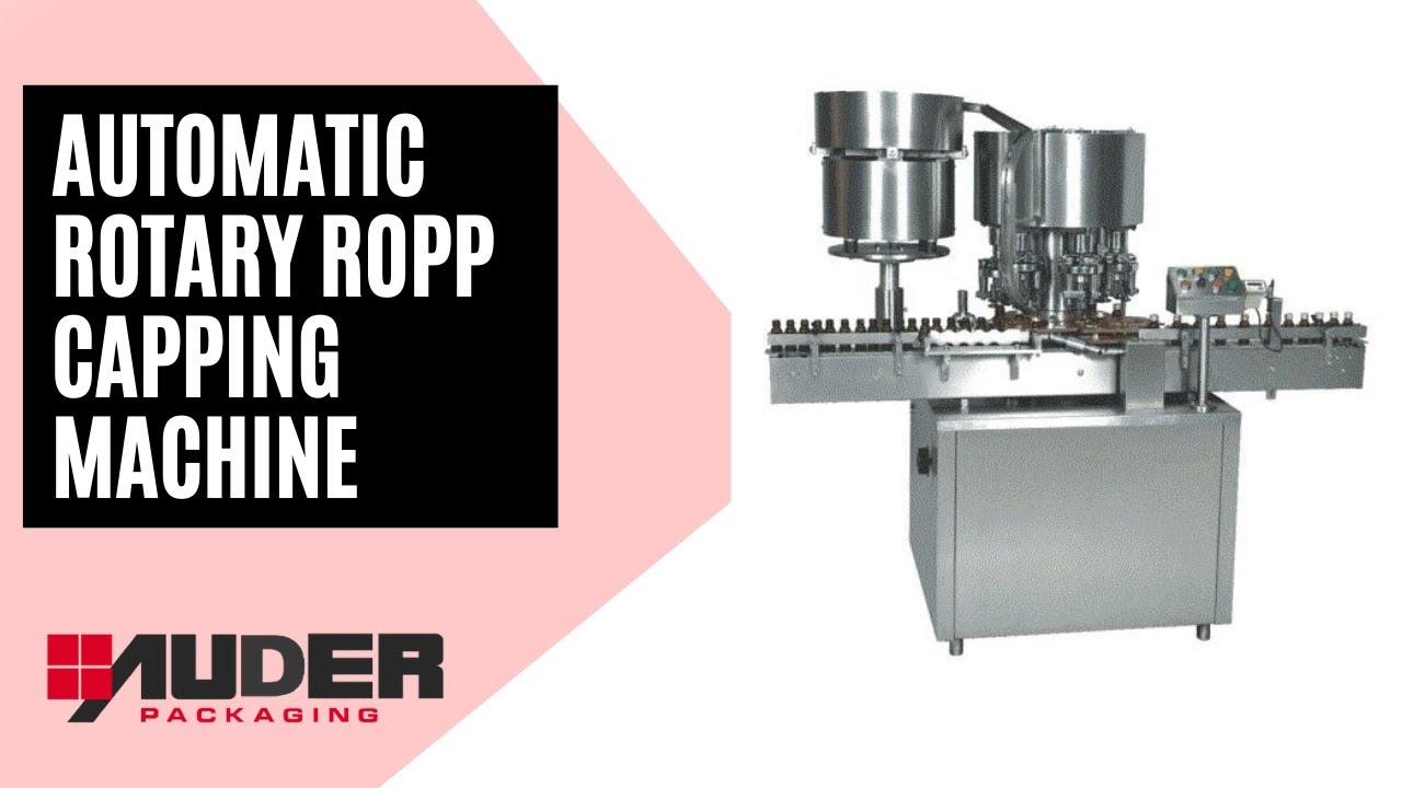 Automatic Rotary ROPP Capping Machine || Auder Packaging