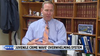 'Juvenile crime wave' overwhelming system