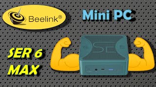 Beelink SER6 MAX. Gaming Mini PC. Распаковка, обзор и тест.