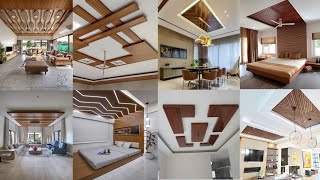 70 Modern Wooden Ceiling Designs For Your Dream Home | latest wooden ceiling designs in Indian style