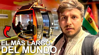 SUBÍ AL TELEFÉRICO MÁS LARGO del MUNDO  | La Paz, Bolivia